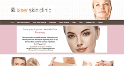 Desktop Screenshot of laserskinclinic.com.au